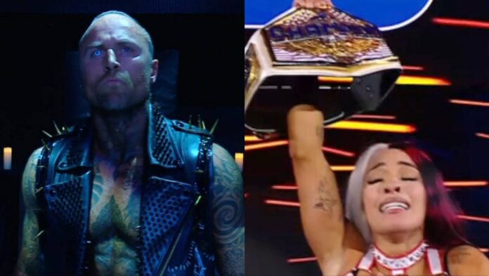 WWE SmackDown Aleister Black Zelina Vega