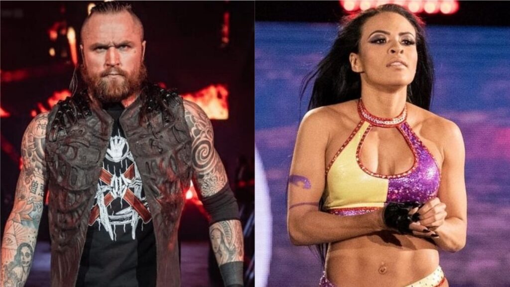 WWE SmackDown Zelina Vega Aleister Black